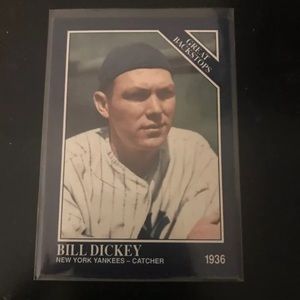 Bill Dickey Color Card